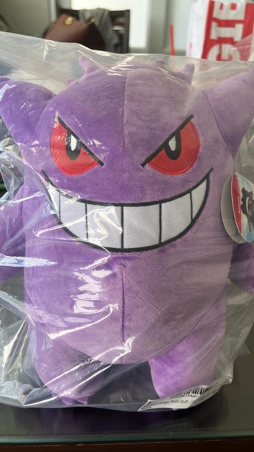 Customer photo review of Gengar Pokemon Plush