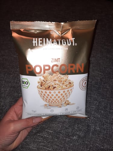 Customer photo review of Bio Popcorn Zimt klein