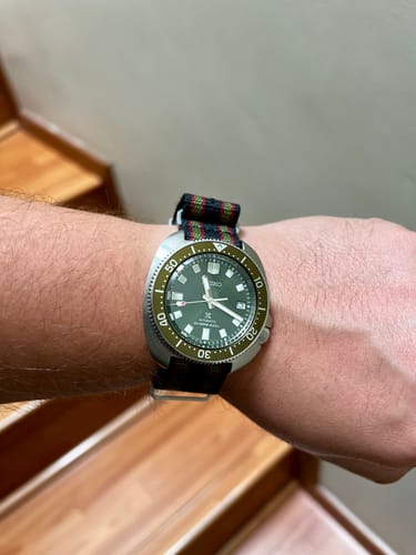 Customer photo review of 007 Bond Nylon Strap- Five Eye
