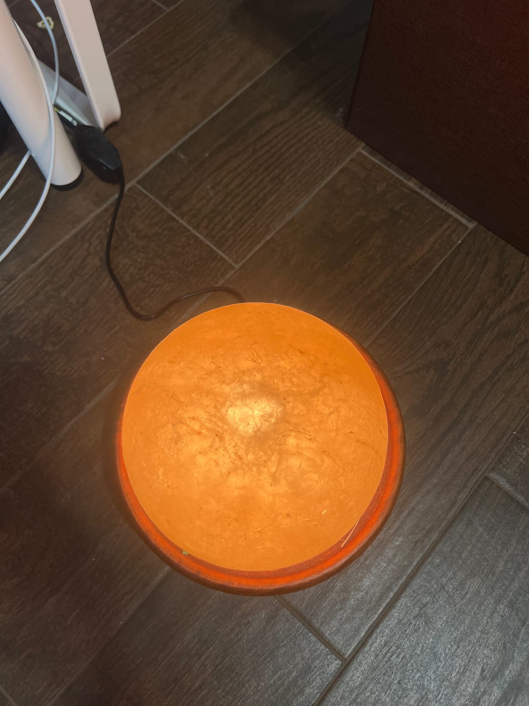 Customer photo review of Himalayan Pink Salt Foot Dome - For Detoxing