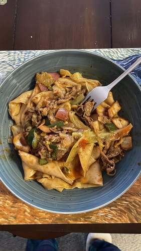 Customer photo review of [N1] Spicy Cumin Lamb Hand-Ripped Noodles Meal Kit (4 Servings)