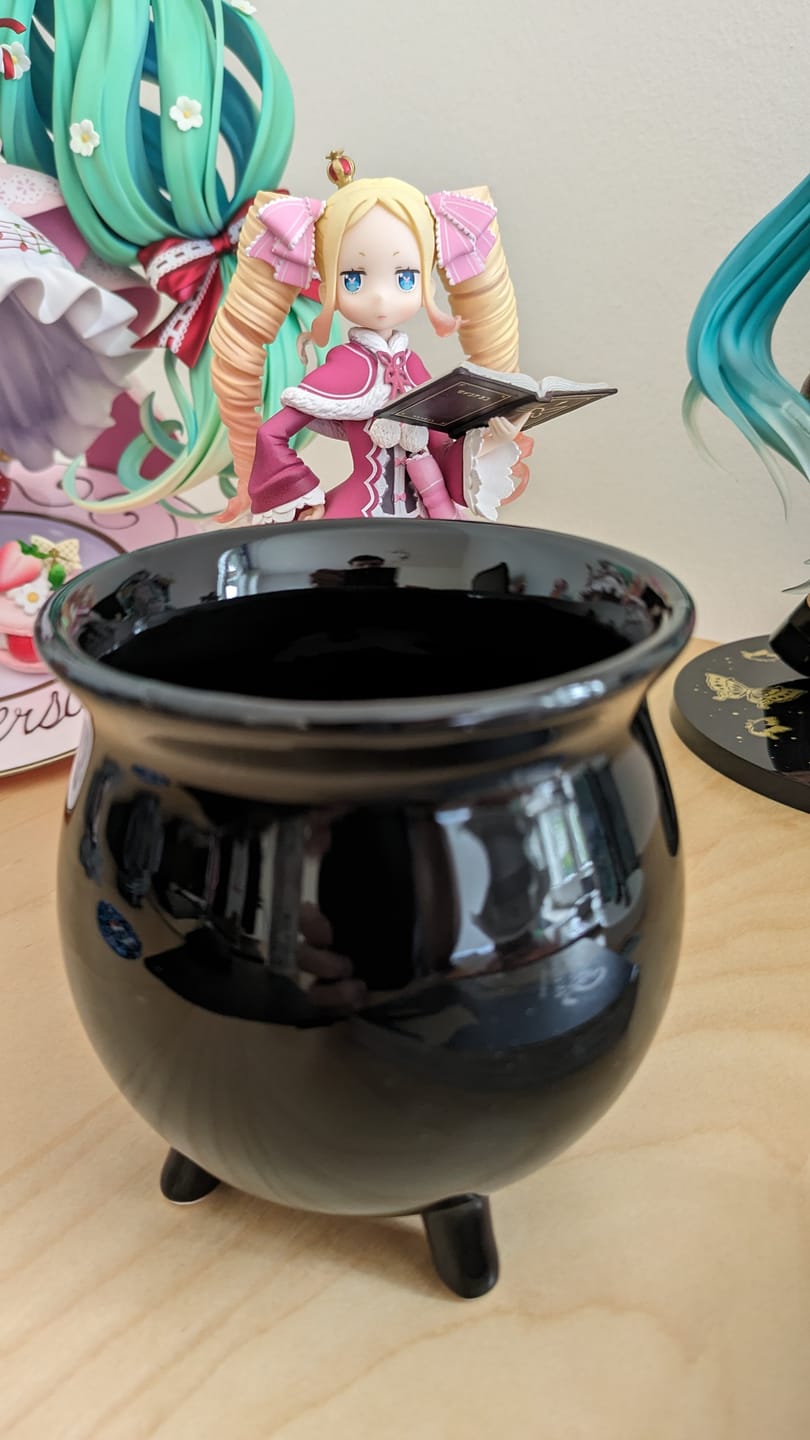 Customer photo review of Schwarze Kessel Tasse
