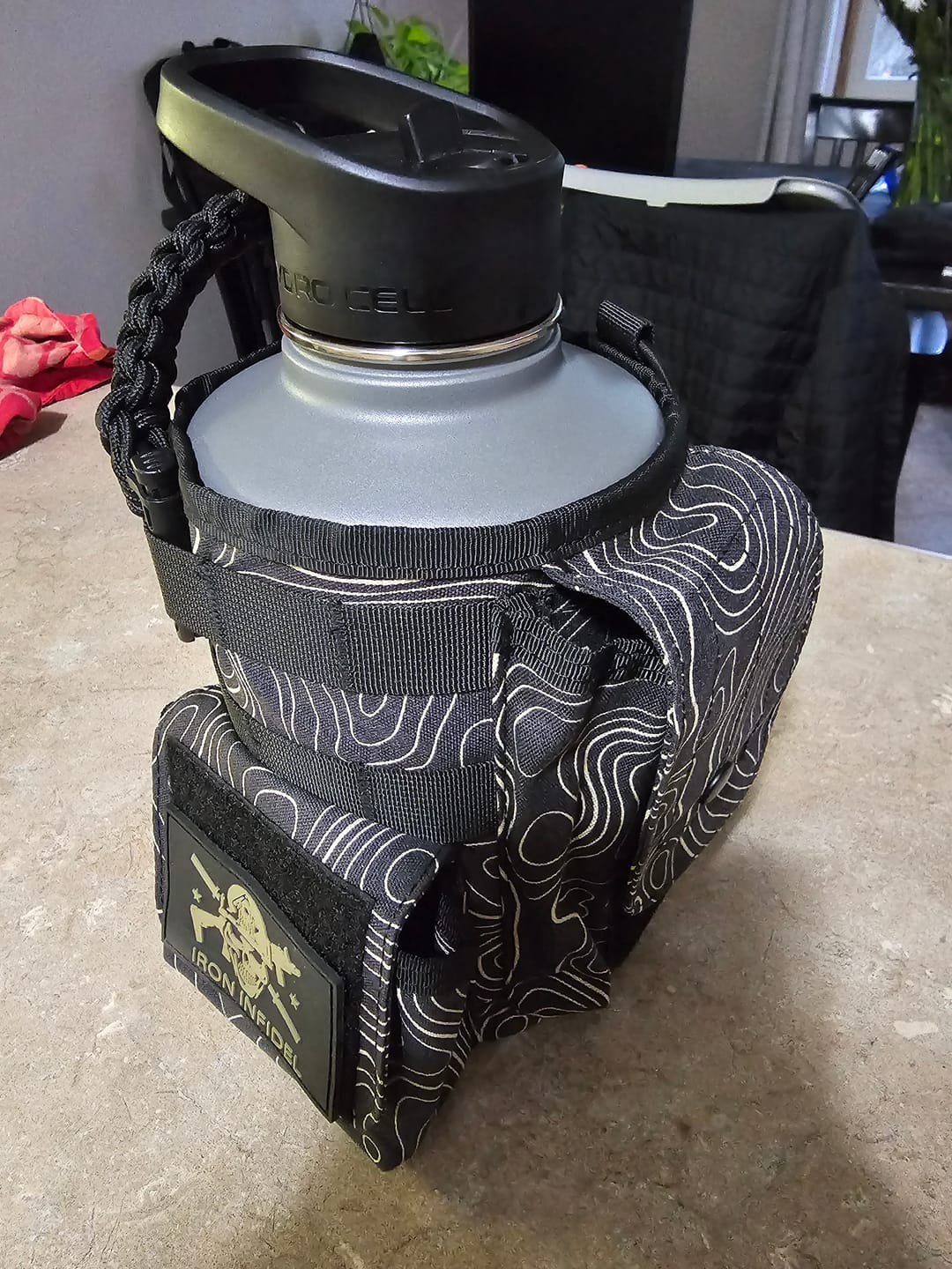 Customer photo review of Battle Bottle Sleeves - 64oz