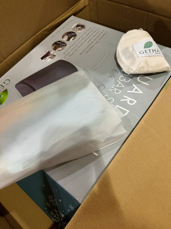 Customer photo review of I Am Sleeping Eye Mask