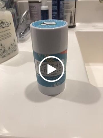 Customer video review of Cooling CocoMint Deodorant