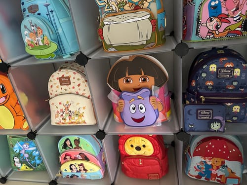 Customer photo review of Loungefly Nickelodeon Dora Backpack Cosplay Mini Backpack - Preorder