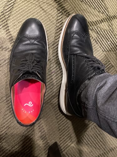 Customer photo review of Move All Day Comfort Casual Insoles