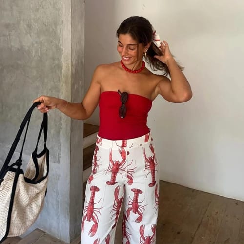 Customer photo review of Lobster Short and Top