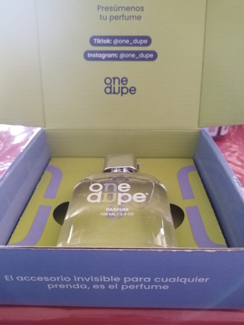 Customer photo review of Perfume inspirado en Bright Crystal Versace