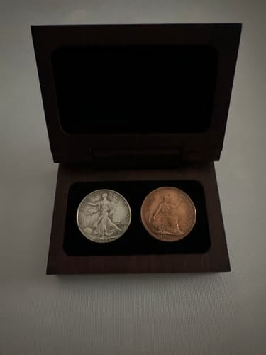 Customer photo review of Artisan Luxury - Walking Liberty Hopping Half