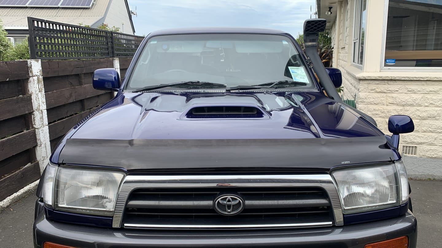Customer photo review of Airplex Hilux Surf Bonnet Protector l 2nd, 3rd & 4th Gen 89 - 05