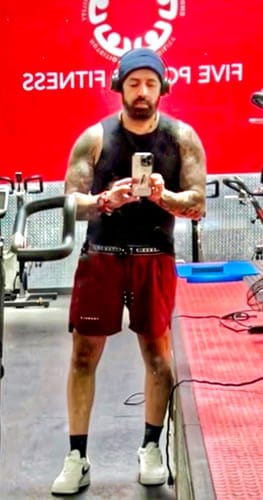 Customer photo review of 140 Frooty Swim Shorts