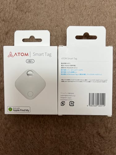 ATOM Smart Tagに関するお客様の写真付きレビュー