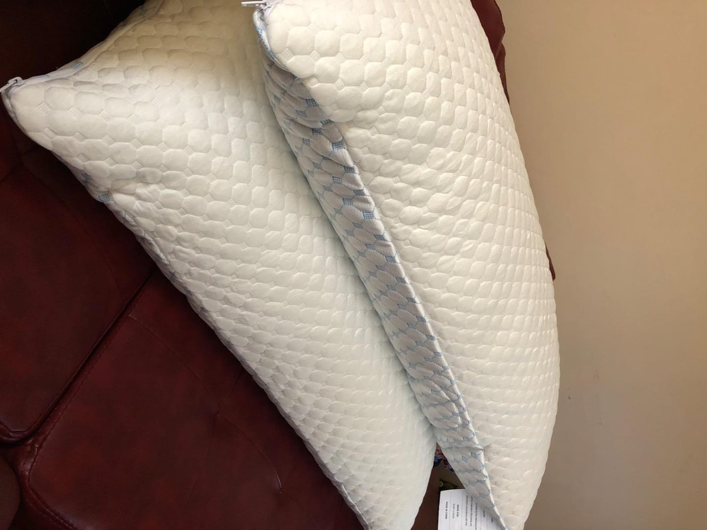 Customer photo review of LuxPillow - Perfekt søvn hver eneste dag