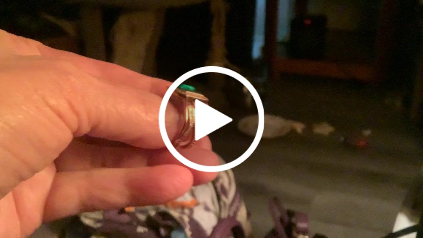 Customer video review of Elysian Glow: Emerald Cut Diamond Ring - 18K Rose Gold Vermeil