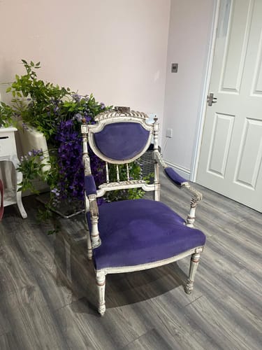 Customer photo review of Fabric Paint -- Purple