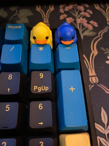 Customer photo review of Duckey Keycap