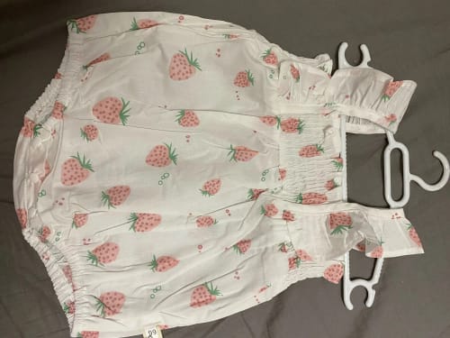Customer photo review of Beach Day Ruffle Romper