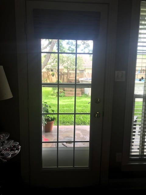 Customer photo review of Grills Between Glass 15 Lite Glass and Frame Kit (Full Lite)