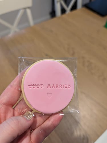 Customer photo review of Design Your Own ROUND Cookies