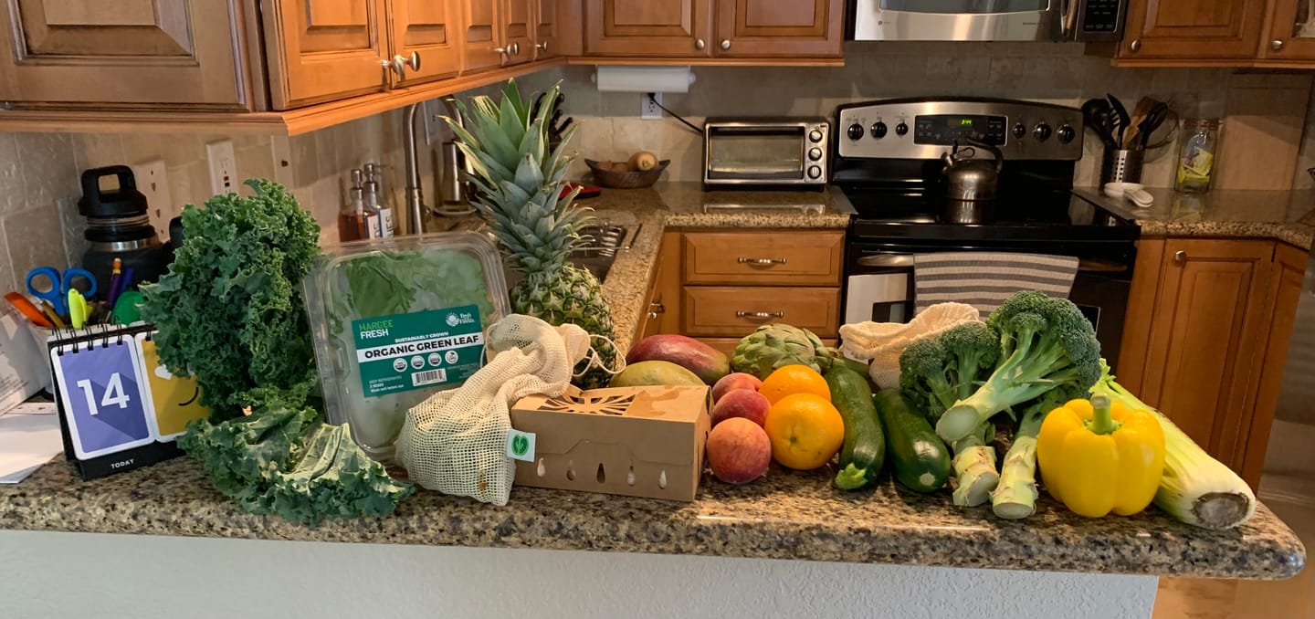 Customer photo review of "Heirloom" (Large), Fruit & Veggie Mix