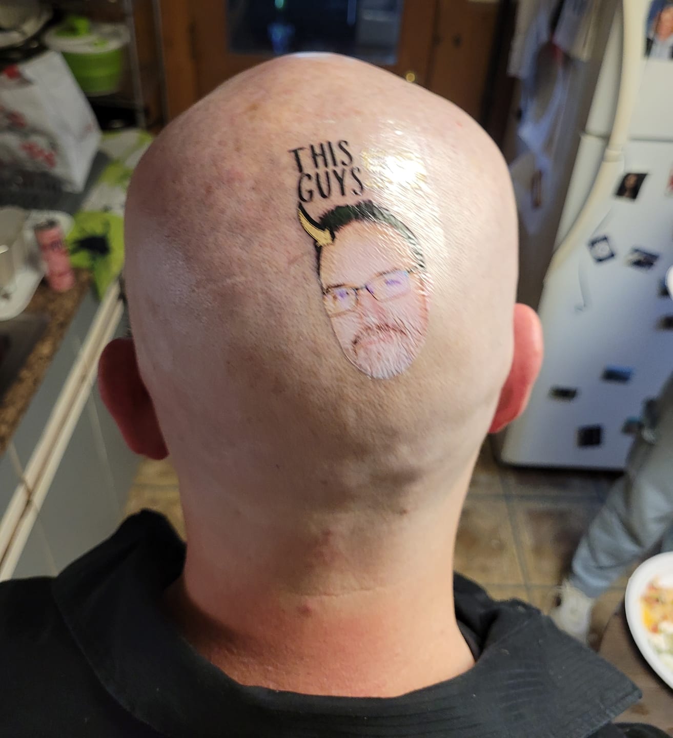 Customer photo review of This Guy's Birthday!