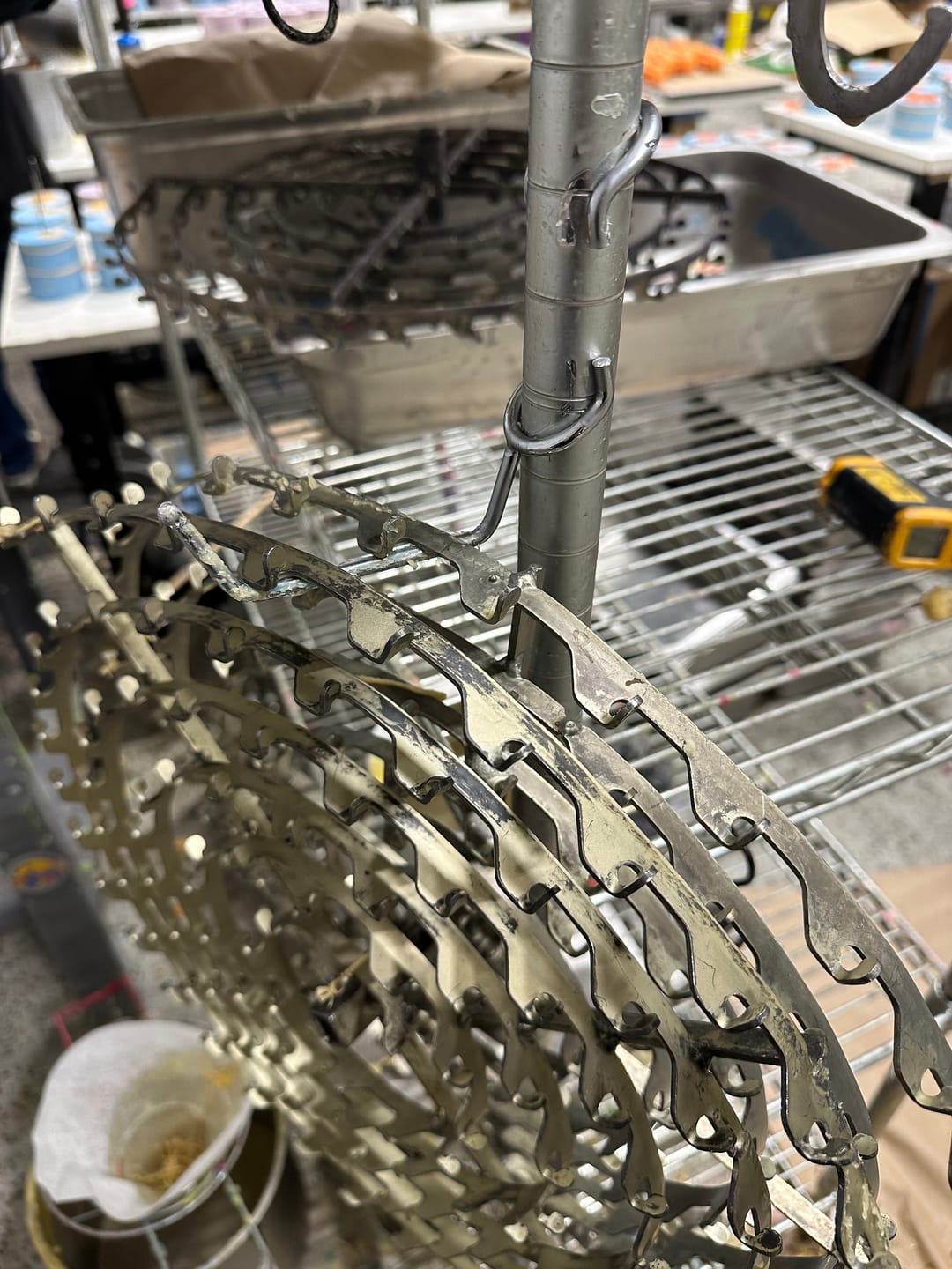 Customer photo review of Utility Hanger Hook - Chrome (5-Pack) - Polehooks
