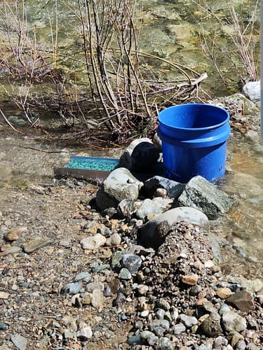 Customer photo review of 6X30 Trek Sluice Box