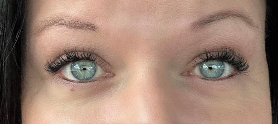 Customer photo review of MyLashes комплект за миглопластика