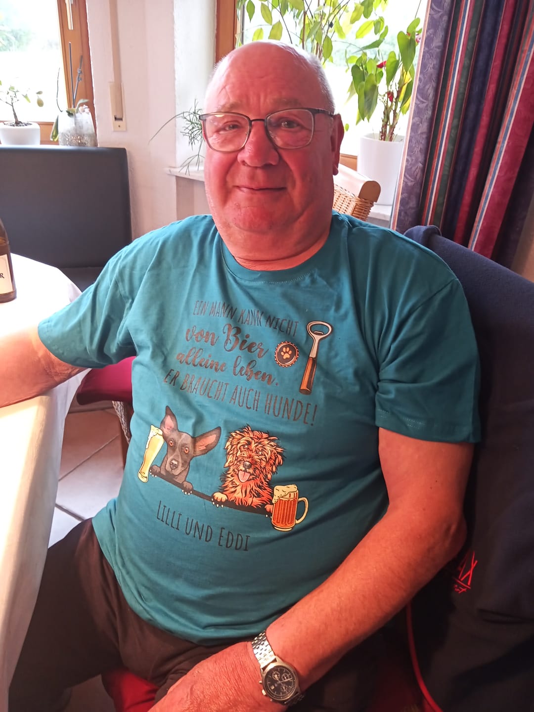Customer photo review of Bier & Wuff - Individuelles T-Shirt