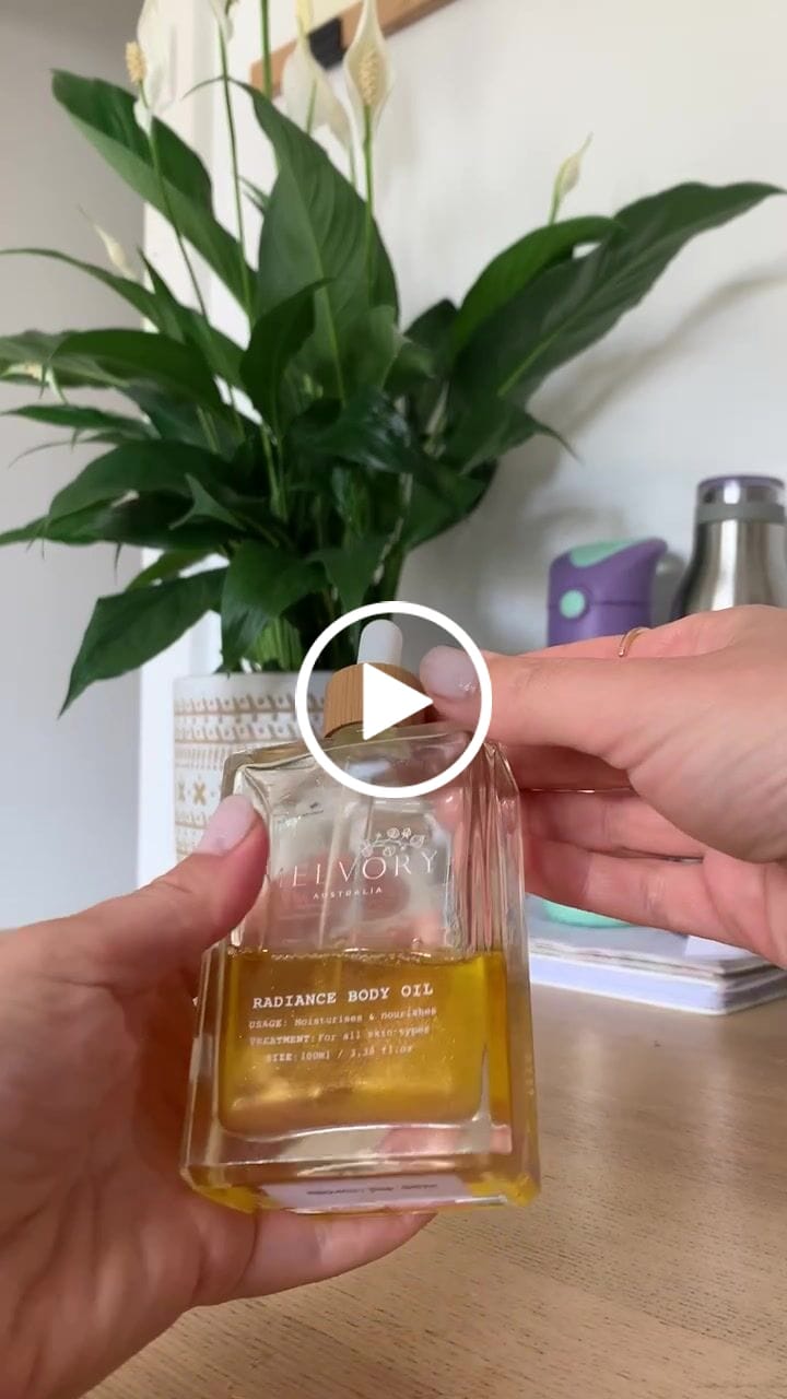 Customer video review of Radiance Body Oil (Skin Firming)