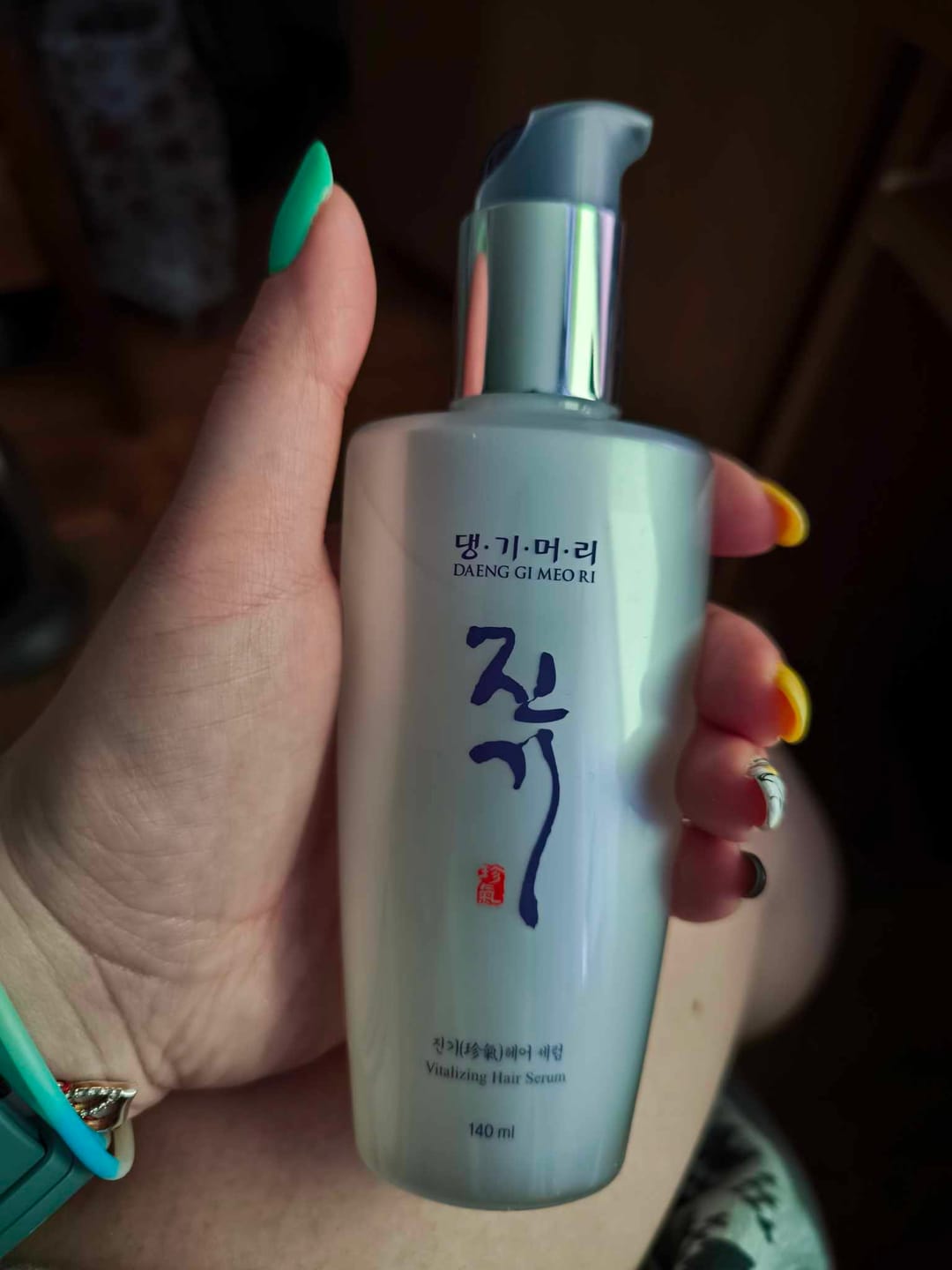 Customer photo review of Копринен серум за кристален блясък с органични масла и лечебни билки Doori Тайни от Изтока