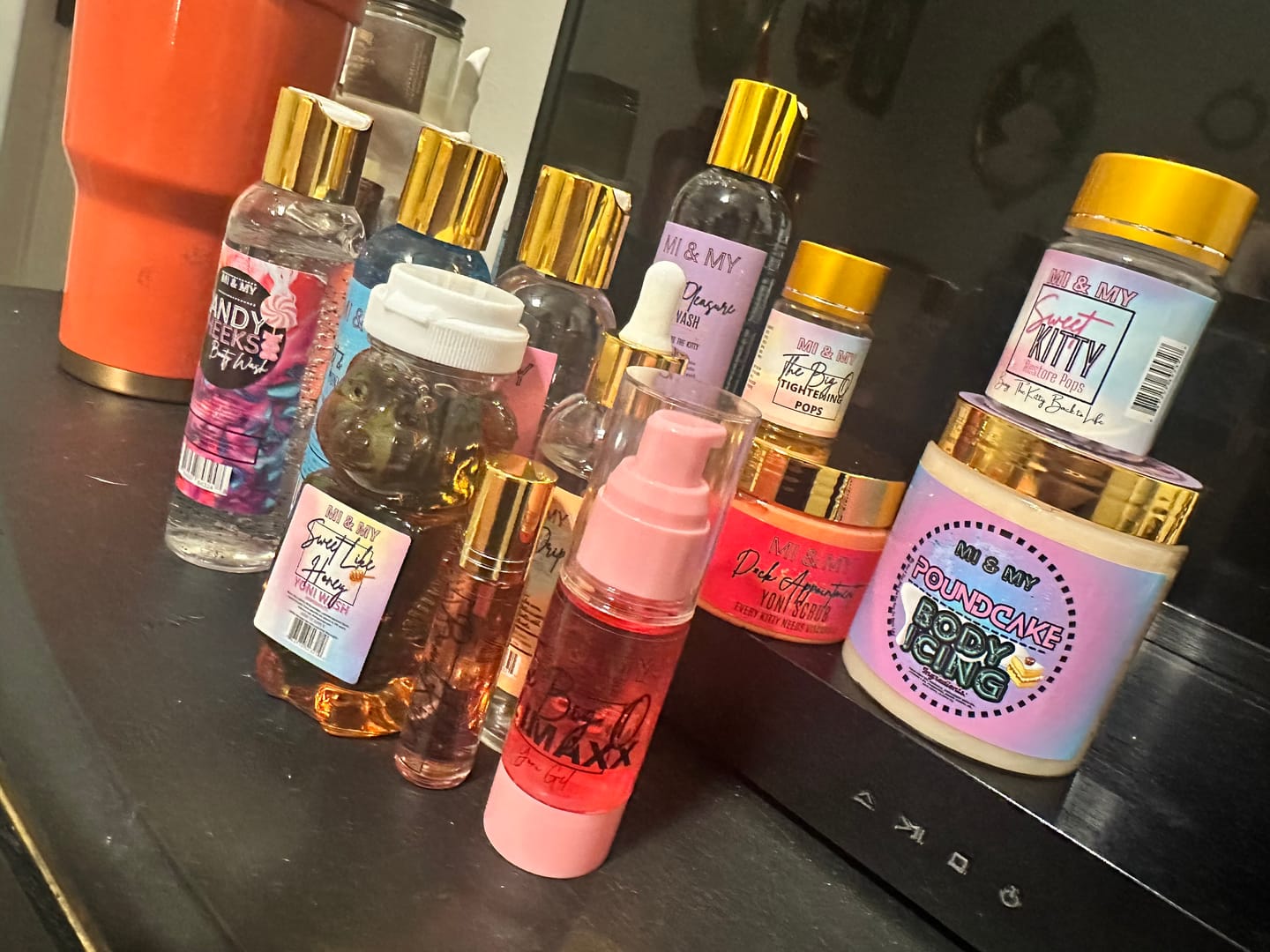Customer photo review of Kitty Drip Peach