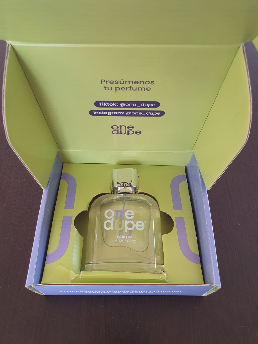 Customer photo review of Perfume inspirado en Santal 33 Le Labo