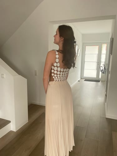 Customer photo review of Ender Bubbles White/Nude One Piece