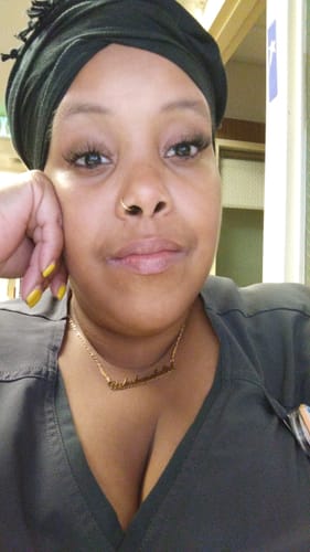 Customer photo review of Personalized Name Necklace