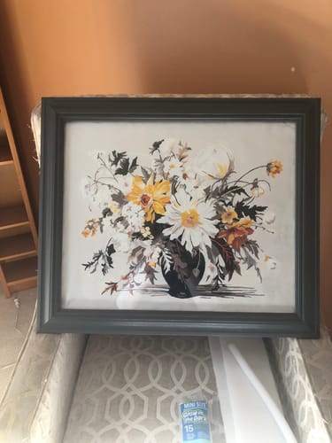 Customer photo review of Sunflowers Window Light