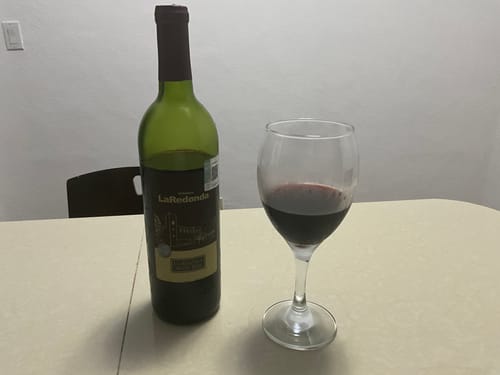 Customer photo review of La Redonda Tinto Ruby 750 ml