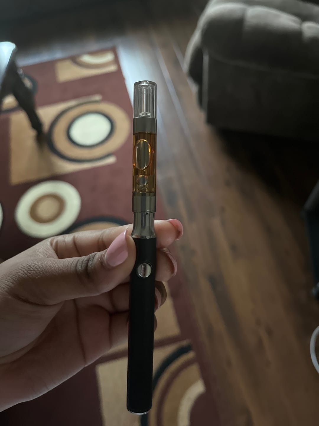 Customer photo review of Baked 1 Gram HHC Cartridge