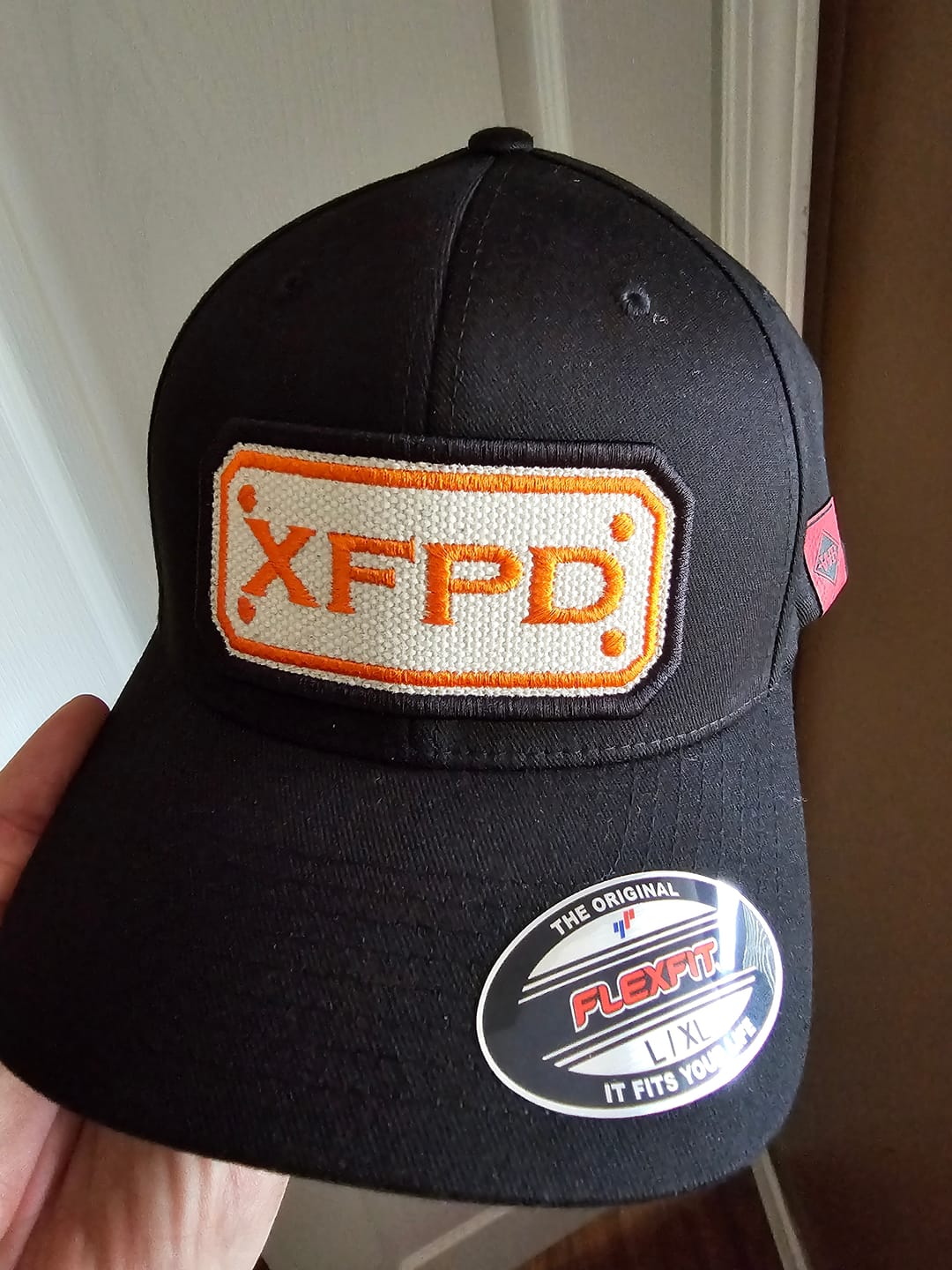 Customer photo review of LAYOVER DESIGN with custom back of hat