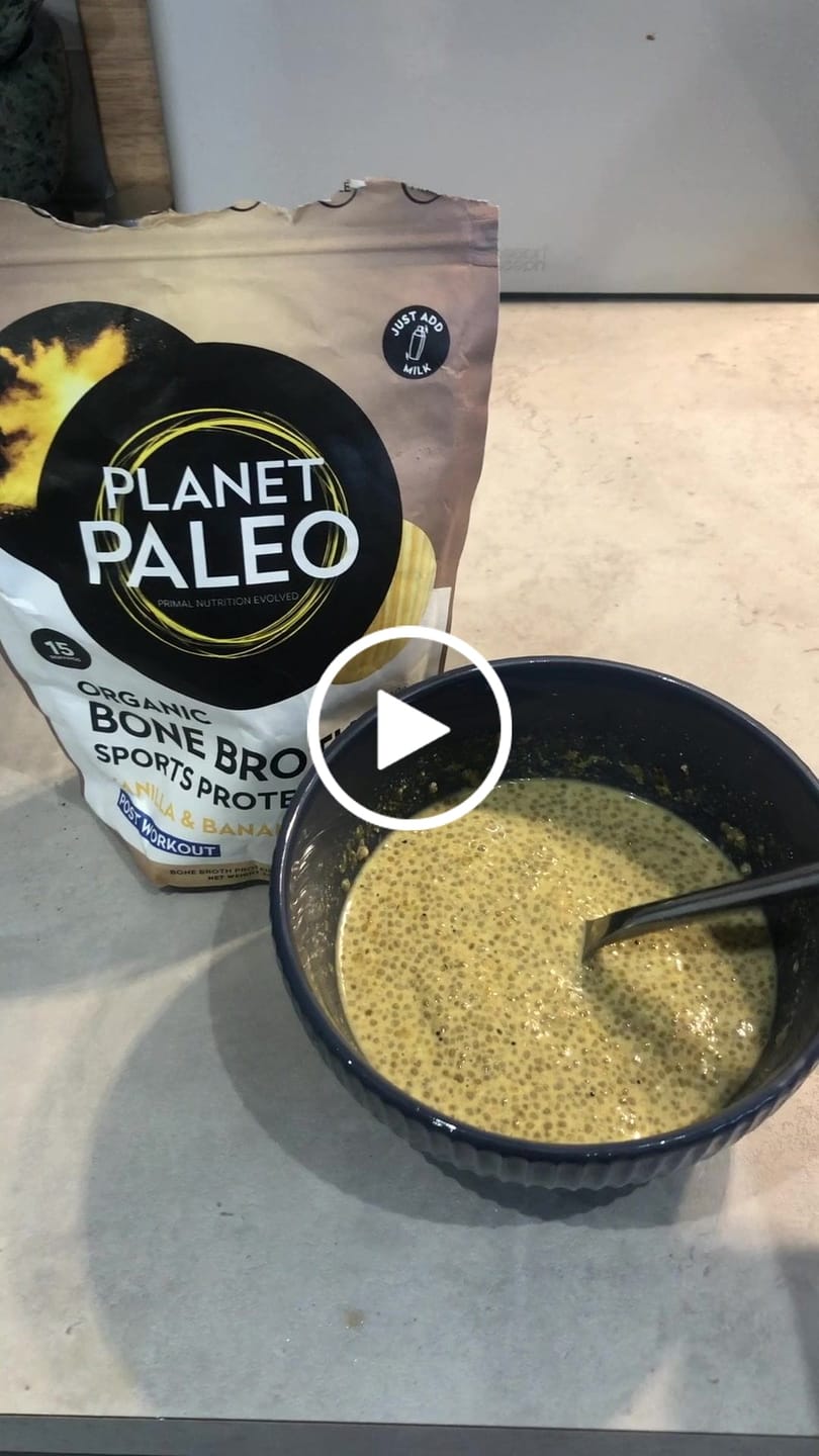 Customer video review of Bone Broth Protein Powder - Vanilla & Banana