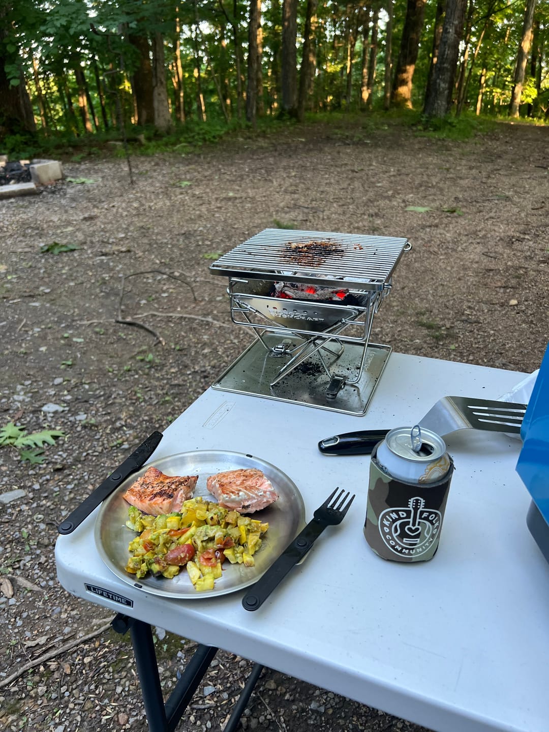 Customer photo review of Flatpack Grill, Stove, & Pit [SPRING SALE]