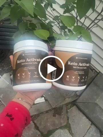 Customer video review of Keto Activate Dark Chocolate Truffle