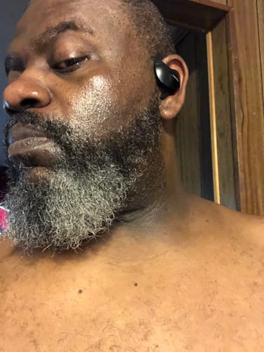 Customer photo review of Respected Roots Beard Care Kit