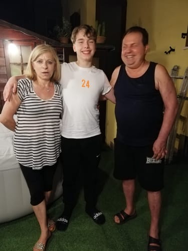 Customer photo review of Nikos - Nuova tuta Puma x Ferrari da uomo  (2 in 1) Felpa+Pantalone