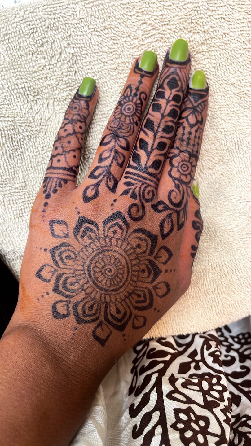 Customer photo review of Pure Jagua fruit juice ink extract - Unpasteurized