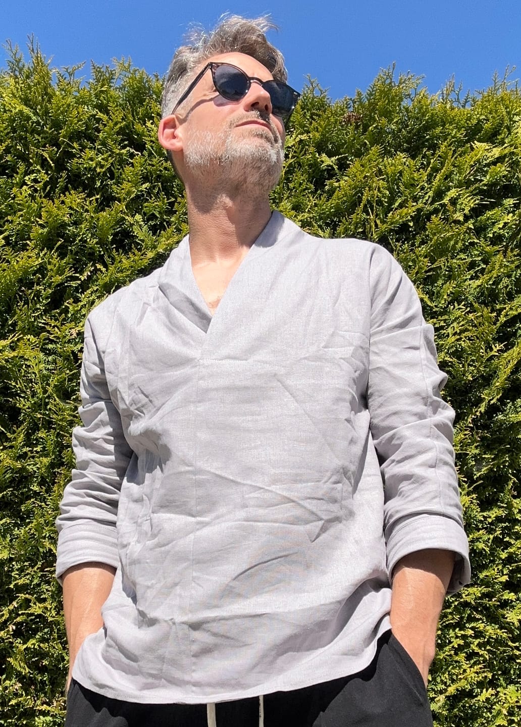Customer photo review of Shinu Sleeve Shirt