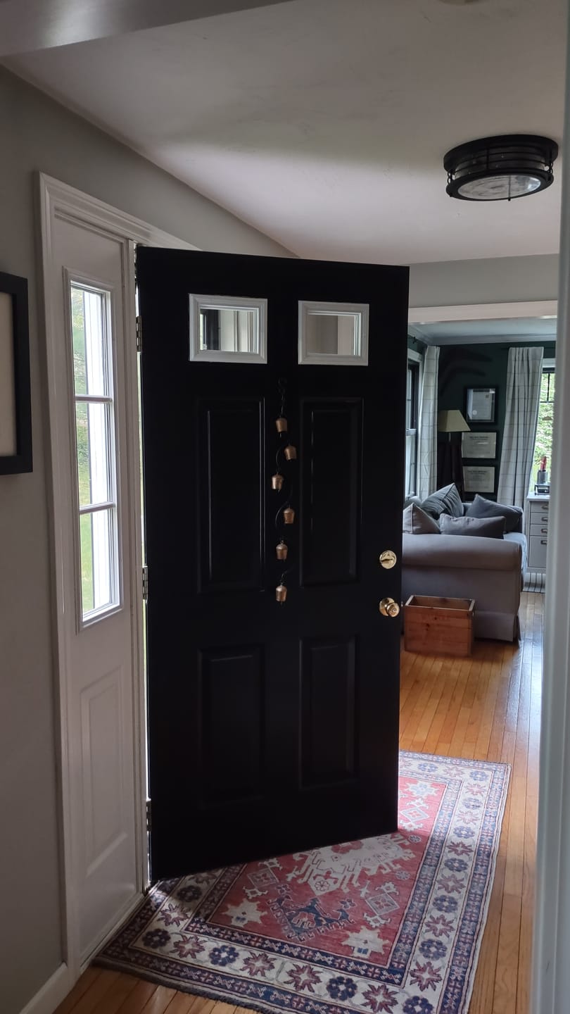 Customer photo review of Clear 1 Lite Glass and Frame Kit (8" x 10" Frame Size)