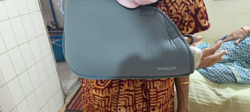 Customer photo review of Arm Pouch Sling (Mild Support)| Provides Support to the Shoulder & Arm (Grey)