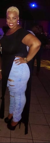 Customer photo review of Leave-in Conditioner for Hair & Skin - Cherry Pineapple 8oz